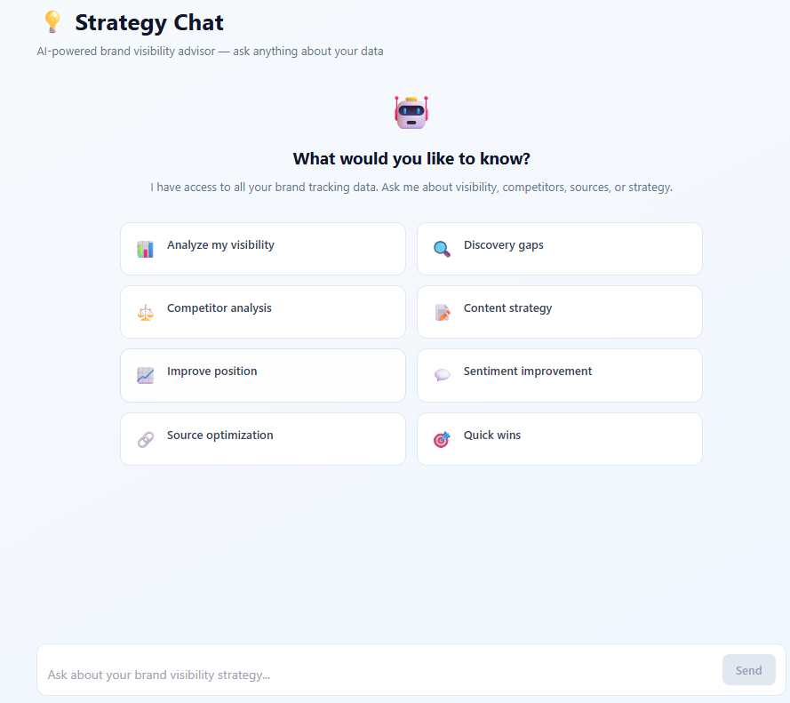 AI Strategy Chat